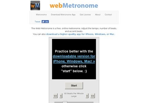 webmetronome.com thumbnail