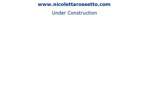 nicolettarossetto.com thumbnail