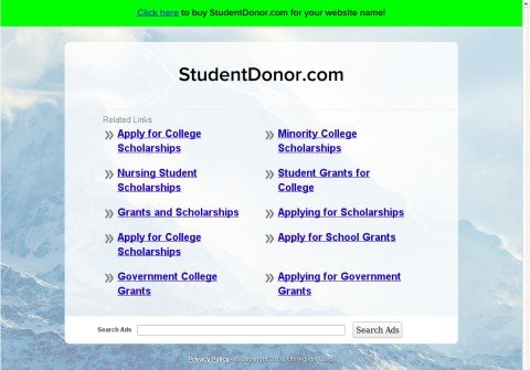 studentdonor.com thumbnail