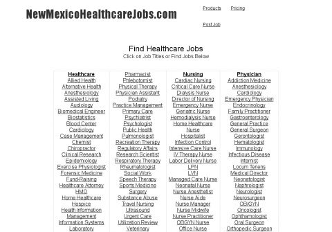 newmexicohealthcarejobs.com thumbnail