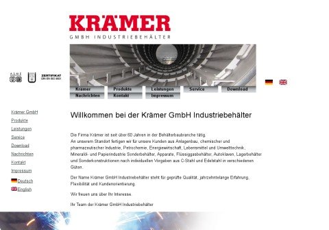kraemer-industriebehaelter.com thumbnail