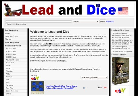 leadanddice.com thumbnail