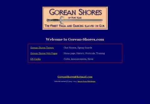 gorean-shores.com thumbnail