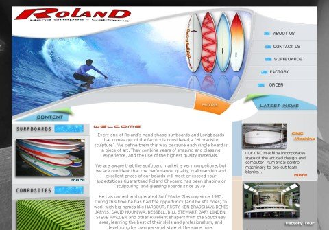 rolandsurfboards.com thumbnail