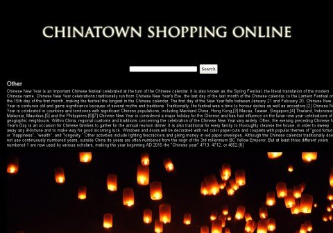 chinatownonlineshopping.com thumbnail