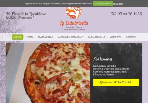 restaurant-pizzeria-lacalabrisella.com thumbnail