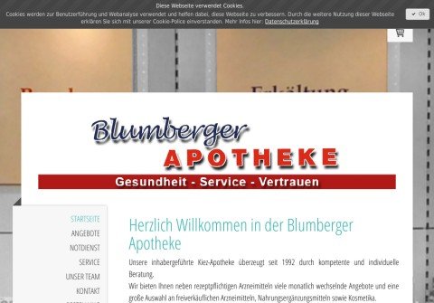 blumbergerapotheke.com thumbnail