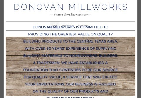 donovanmillworks.com thumbnail