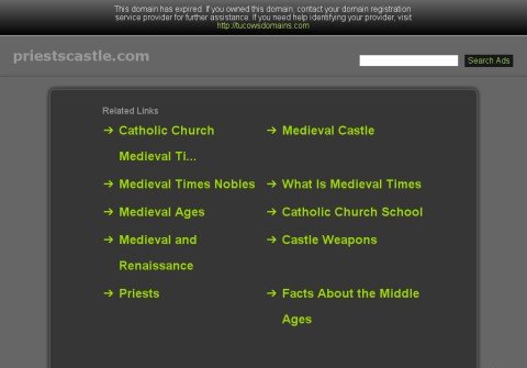 priestscastle.com thumbnail