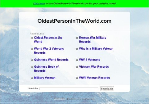 oldestpersonintheworld.com thumbnail