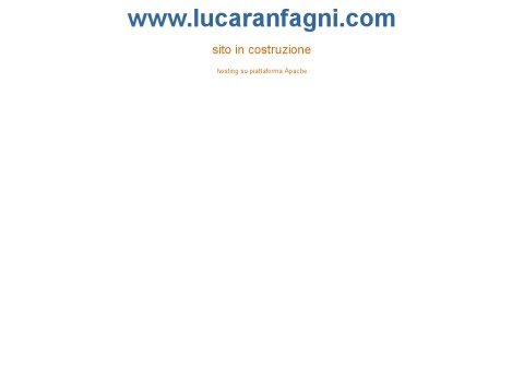 lucaranfagni.com thumbnail