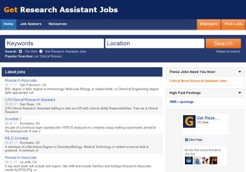 getresearchassistantjobs.com thumbnail