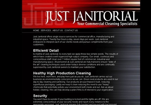 justjanitorial.com thumbnail