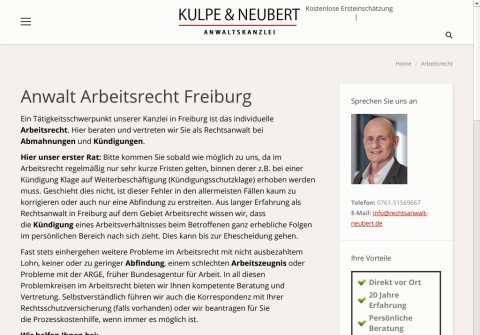 arbeitsrecht-freiburg.com thumbnail