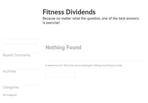 fitnessdividends.com thumbnail