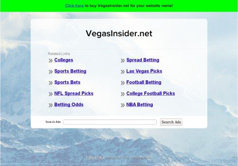vegasinsider.net thumbnail