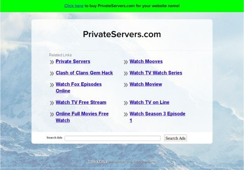 privateservers.com thumbnail