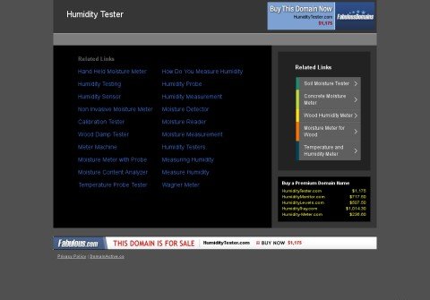 humiditytester.com thumbnail