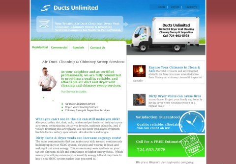 ducts-unlimited.com thumbnail