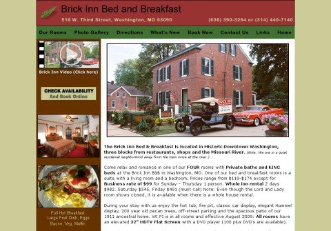 brickinnbedandbreakfast.com thumbnail
