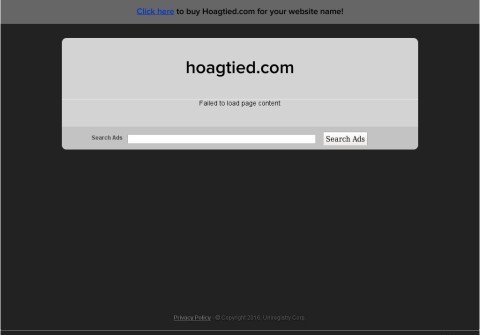 hoagtied.com thumbnail