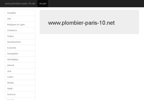 plombier-paris-10.net thumbnail