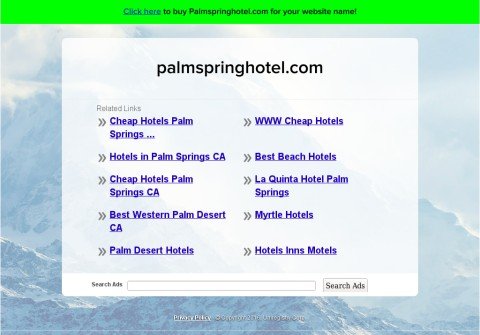 palmspringhotel.com thumbnail