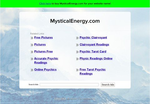 mysticalenergy.com thumbnail