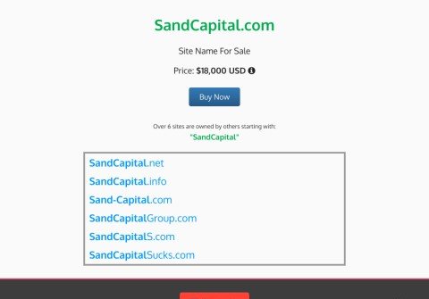 sandcapital.com thumbnail