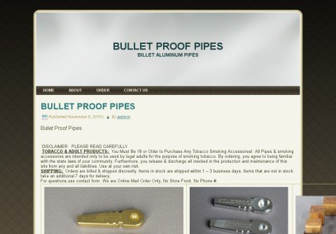 bulletproofpipes.com thumbnail