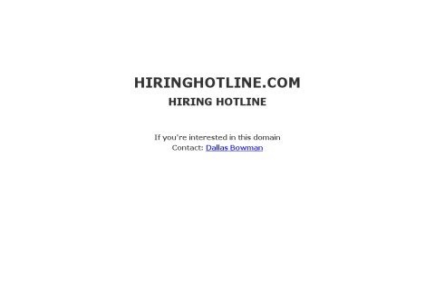 hiringhotline.com thumbnail