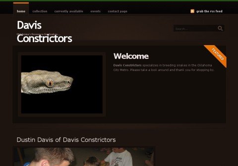 davisconstrictors.com thumbnail