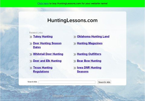 huntinglessons.com thumbnail